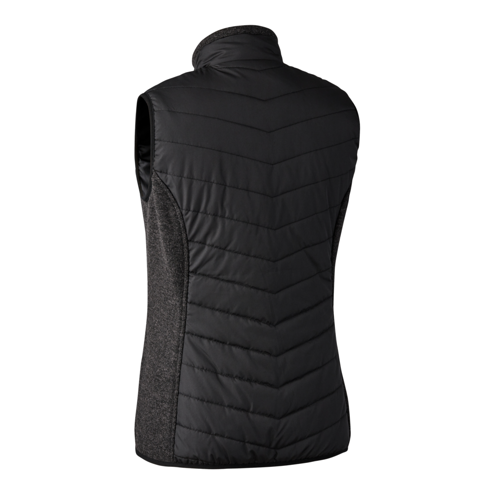 Deerhunter Lady Caroline Padded Waistcoat - Black