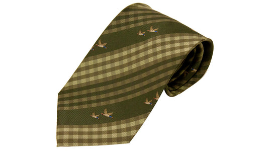 Bisley Duck Check Tie