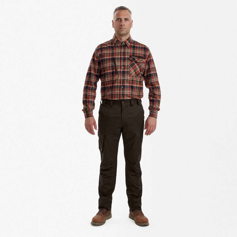 Deerhunter Traveler Trousers - Chestnut Brown