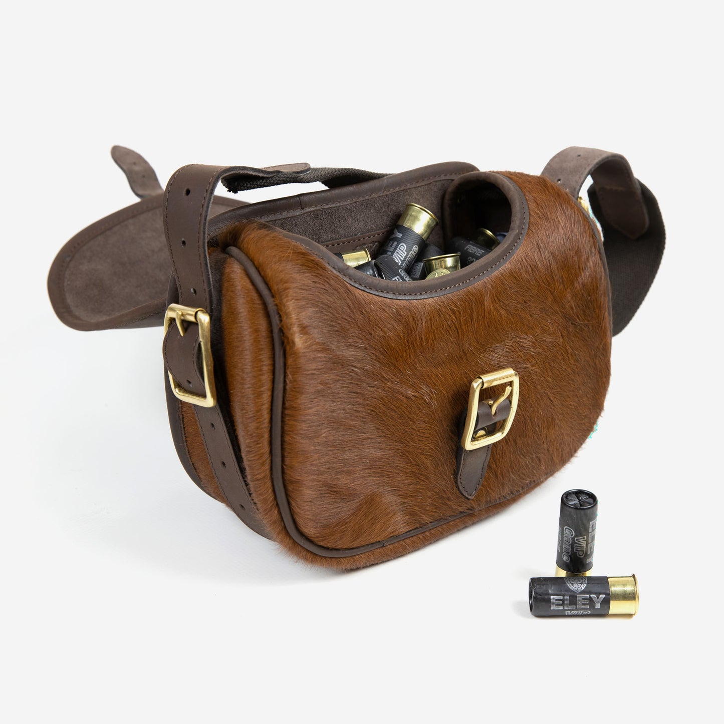 Teales Cow Hide and Leather Cartridge Bag – 100 Shells