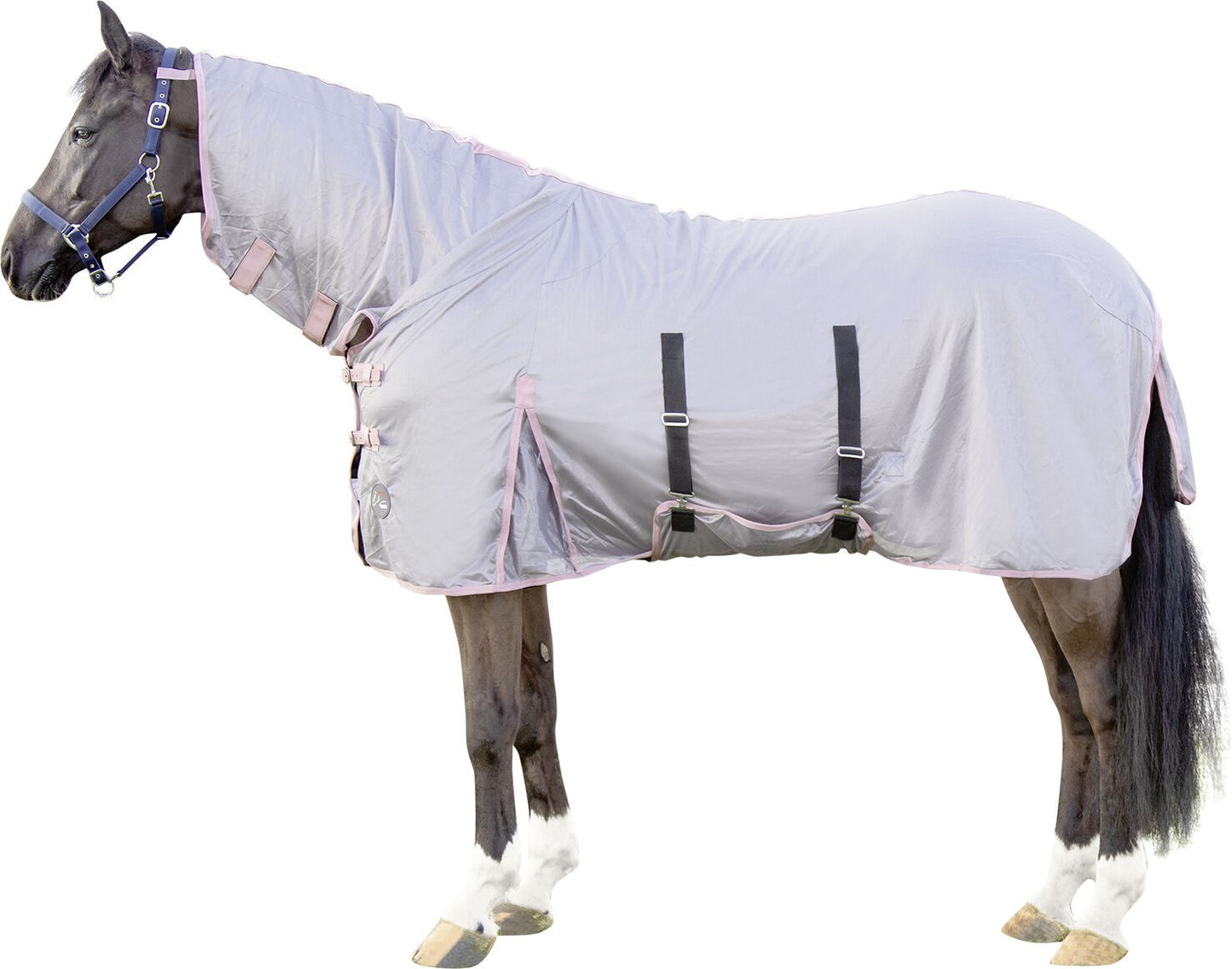 Grey Fly Rug with Neck