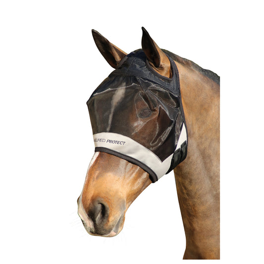 Hy Equestrian Armoured Protect Half Mask without Ears