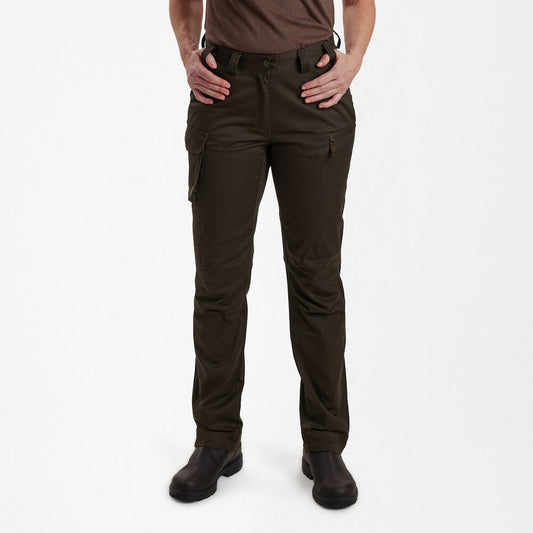 Deerhunter Lady Traveler Trousers - Chestnut Brown