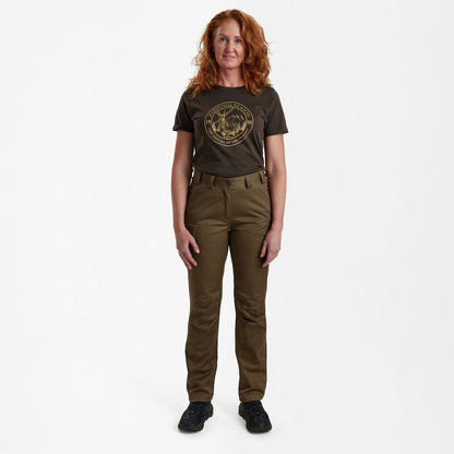 Deerhunter Lady Traveler Trousers - Hickory