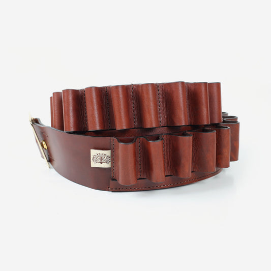 Teales Premier Leather 12 Bore Cartridge Belt