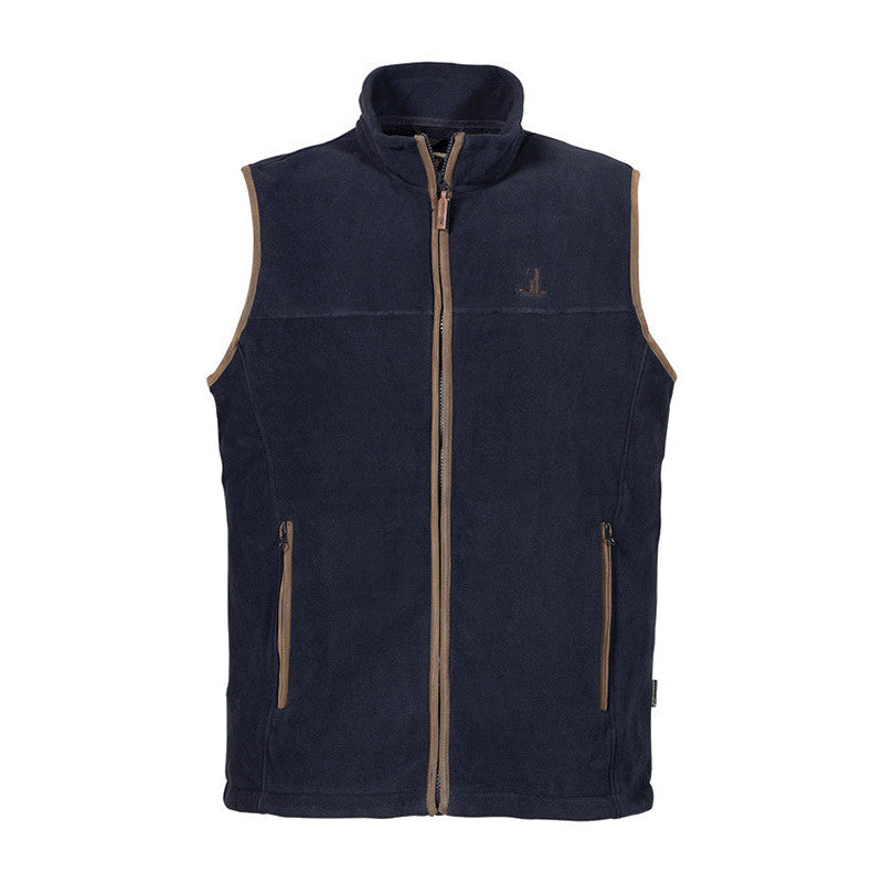 Scotland Fleece Vest - Navy